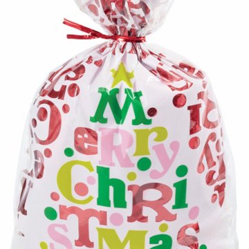 SACCHETTI NATALIZI "MERRY CHRISTMAS" 8pz